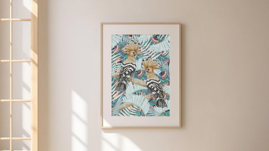 Hoopoo Art Print