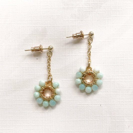 Mini Duala Gemstone Earring